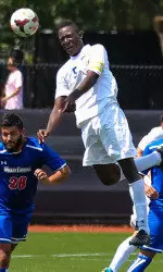 Senior Bolu Akinyode scored his second goal of the season.