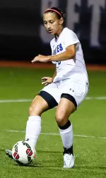Sophomore Sarah Cortes recorded three assists against the Wildcats last season