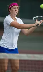 Junior Julia Keenan finished with two singles wins at the Northeast Regional