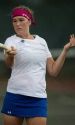 Junior Julia Keenan finished second on the team with 13 dual match victories last season