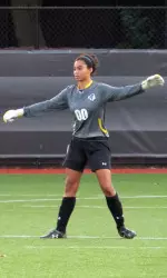 Sophomore Illissa Blackshear has stopped 12 of 13 shots faced over the last two contests