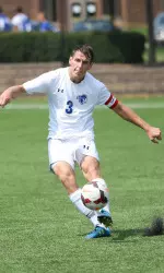 Senior Mateusz Brela scored his career-best second goal of the season last Saturday at Creighton.