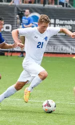 Samuel Geiler convrted a PK in the 87th minute, his first goal of the year.