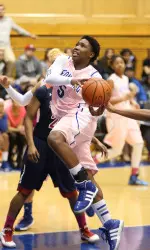 Junior Alexis Brown recorded a double-double with 11 points and 11 assists.