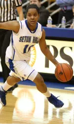Ka-Deidre Simmons led Seton Hall with 20 points at DePaul on Saturday.