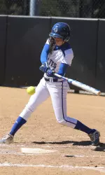 Sophomore Jackie DiPietro went 1-for-2 against Arizona State.