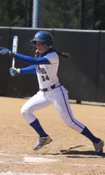 Sophomore Jackie DiPietro is hitting .412 this year which ranks third on the team.