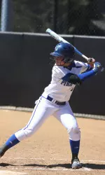Colltey Sheldon had a double and an RBI against Bryant on Sunday.