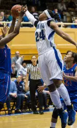 Bra'Shey Ali scored 18 points with a career-high 20 rebounds to lead Seton Hall past American on Thursday night.