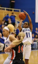 Ka-Deidre Simmons scored 23 points against Princeton with 17 coming in the second half.