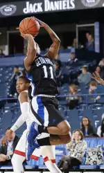 Ka-Deidre Simmons wrapped up a season with a school record 159 assists on Sunday afternoon.