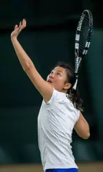 Senior Chloe Sher will lead The Hall into the BIG EAST Championship on Friday