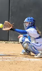 Sophomore Faith Laudano hit a walk-off home run against Butler on Sunday.