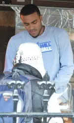 Members of the Seton Hall men's basketball program spent Friday morning at Saint John's soup Kitchen in Newark