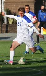 Sophomore Samuel Gieler led the Pirates in goals (8) and points (20) last season.