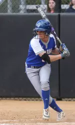 Sophomore Jackie DiPietro went 4-for-8 in the series at Georgetown.