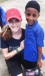 WXC's Alex Ryan recently traveled to St. Lucia to work with children through a Varsity Catholic mission trip