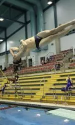Seton Hall standout Ben Mitchell took home two titles from the 2014 Masters Diving Summer Championships at Rutgers