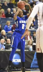 Tiffany Jones led the Pirates with 16 points and eight rebounds