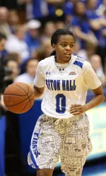 Daisha Simmons scored 22 points and hit the game-winning shot against Villanova.