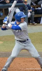 Mike Caputo batted a team-best .444 this weekend.