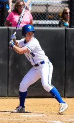 Sara Haefeli hit a school-record three home runs in a win over North Texas on Saturday.