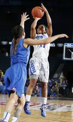 Ka-Deidre Simmons earned BIG EAST All-Tournament Team honors for the second year in a row.