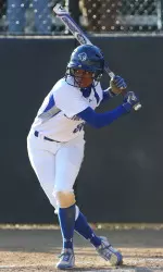 Yasmin Harrell went 2-for-3 on Wednesday and had five hits in the series.