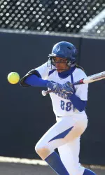 Yasmin Harrell leads the BIG EAST with 35 hits in 2015.