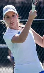 Junior Isabell Klingert owns a team-best 16-2 singles record this spring and scored the clinching point in the Pirates most recent BIG EAST win over Villanova