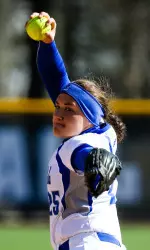 Danielle DeStaso struck out five and had a pair of base hits on Sunday.
