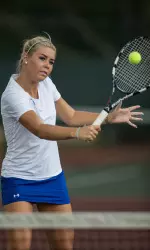 Tennis captain Hannah Liljekvist was the lone junior to earn All-BIG EAST honors in 2014-15