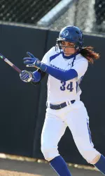 Jackie DiPietro was one of eight Pirates honored prior to their final home game on Sunday