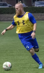 Senior Eric Lagg scored for the Pirates in the draw