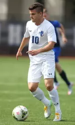 Andres Arcila had a goal and an assist against the top-ranked Bluejays