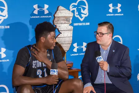 Angel Delgado with John Fanta
