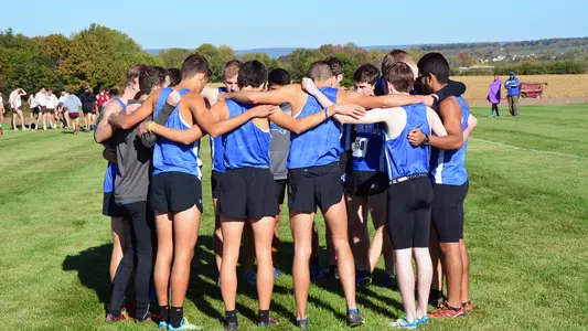 Men's Cross Country Team at Lafayette