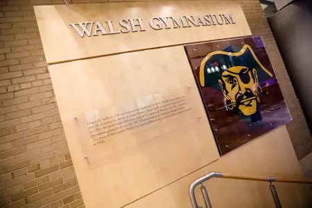 Walsh Gymnasium Floor