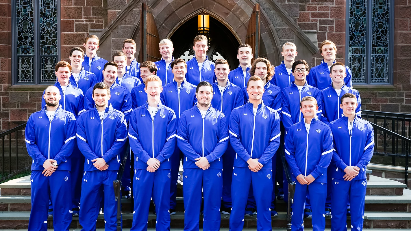 2016-17 Men's Swimming Team Photo