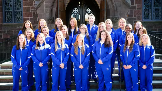 2016-17 Women's Swimming & Diving Team Photo