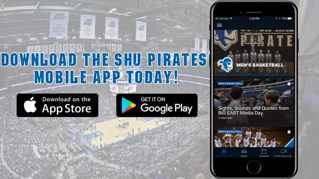 Download the SHU Pirates Mobile App