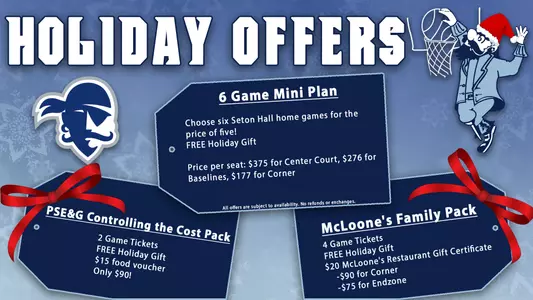 Holiday Offers for Men's Basketball Tickets