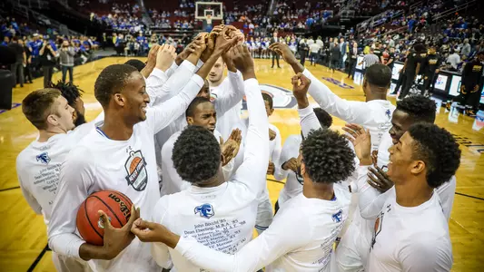 Team Huddle before VCU game