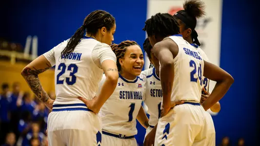 WBB Team Huddle