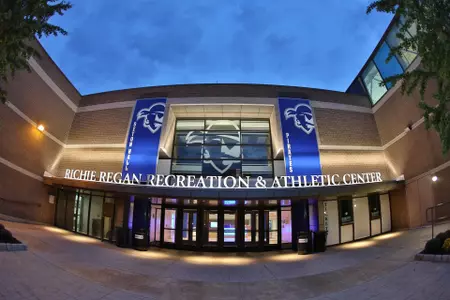 Richie Regan Recreation and Athletic Center at Night
