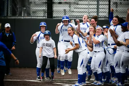 softball walkoff celly