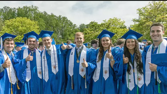 2017 Seton Hall Student-Athlete Graduates at Commencement
