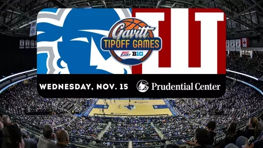 Gavitt Games Seton Hall vs. Indiana Graphic