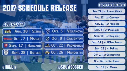 2017 WSOC Schedule Release