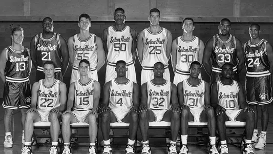 1992-93 Men's Basketball Team Photo